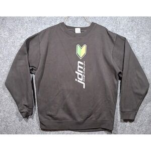 Delta Fleece Men's JDM "Daydreaming Honda Civic" Jayden Racing Black Sweatshirt